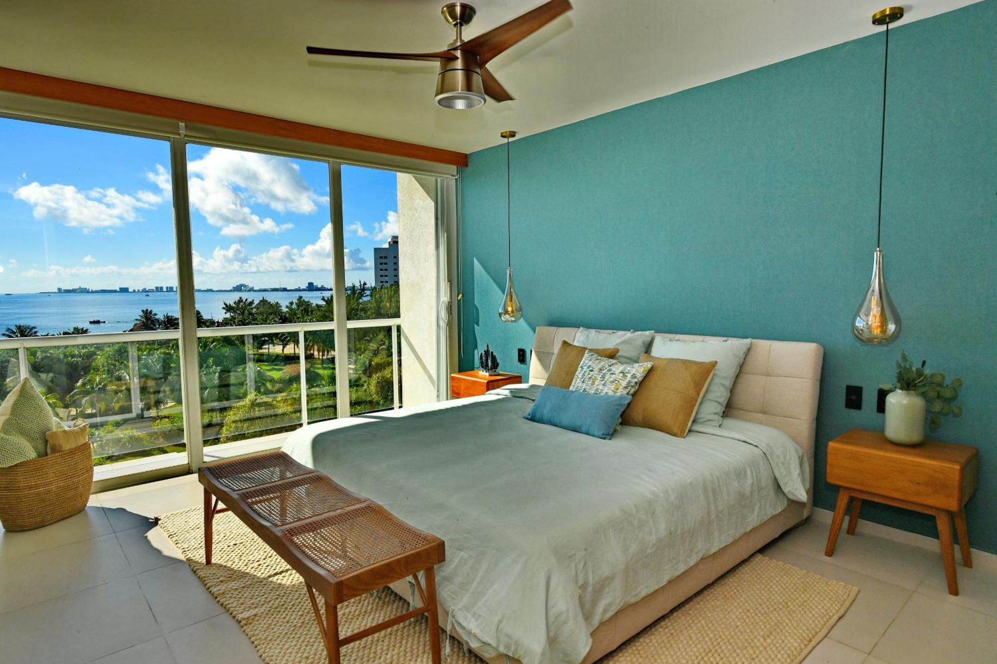 Beachfront Apartment Blue Vista Cancun Exterior photo